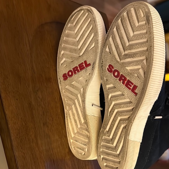 Sorel Black High-Top Sneakers with Suede Upper - Picture 5 of 5